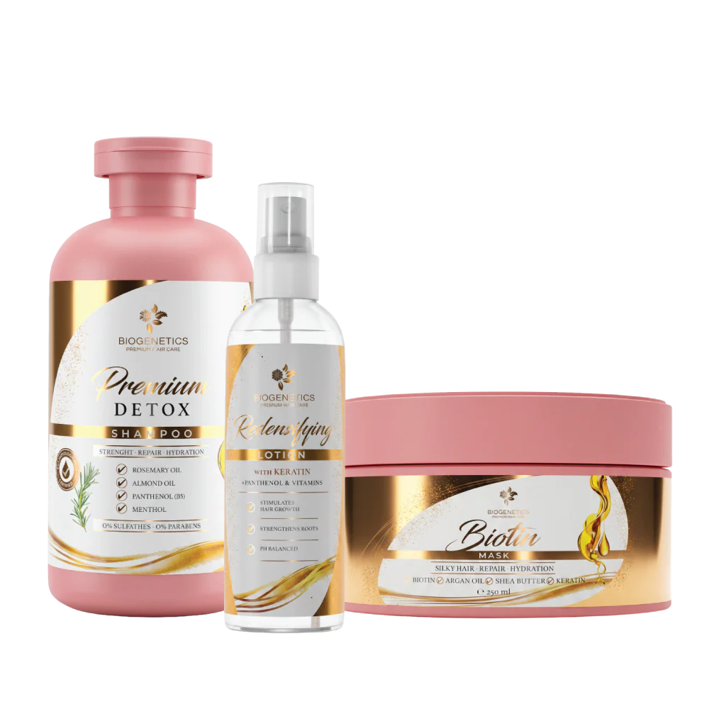 Sampon + Lotiune + Masca Biogenetics