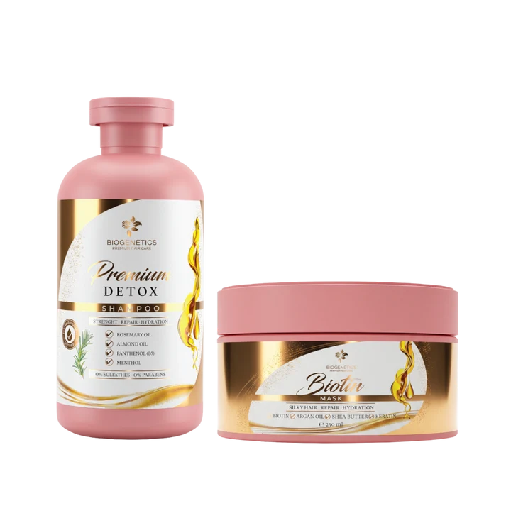 Biogenetics Detox Shampoo + Masca