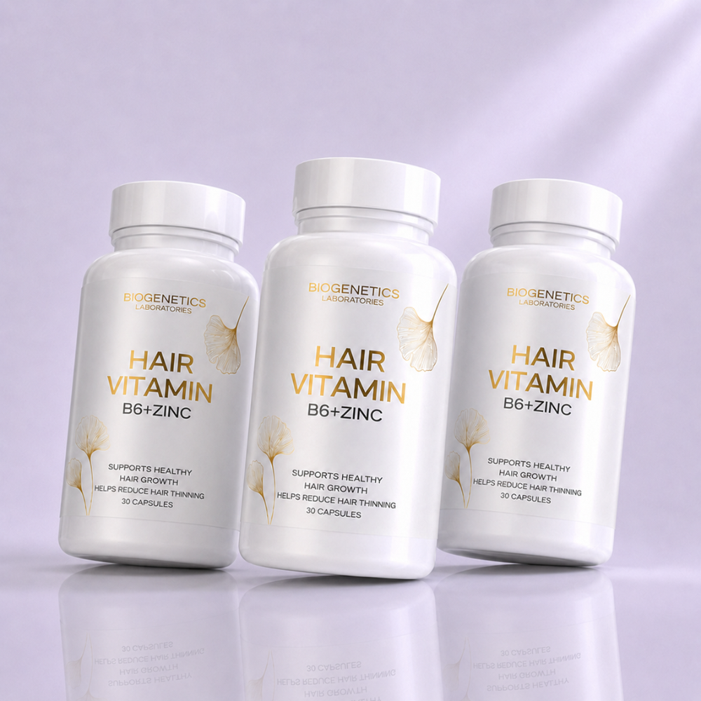 2 + 1 CADOU Biogenetics HAIR VITAMIN B6+zinc