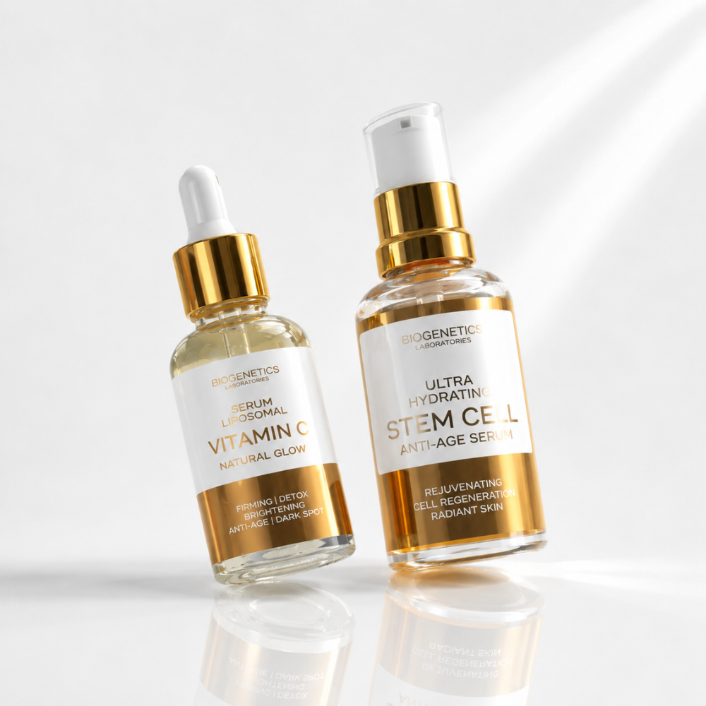 Pachet Serum Vitamin C + Serum Celule Stem