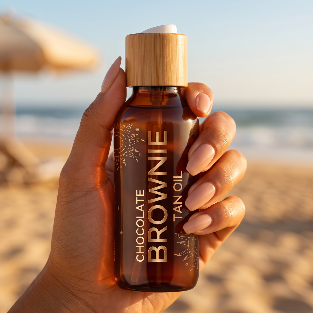 Biogenetics Chocolate Brownie Tan Oil - textura