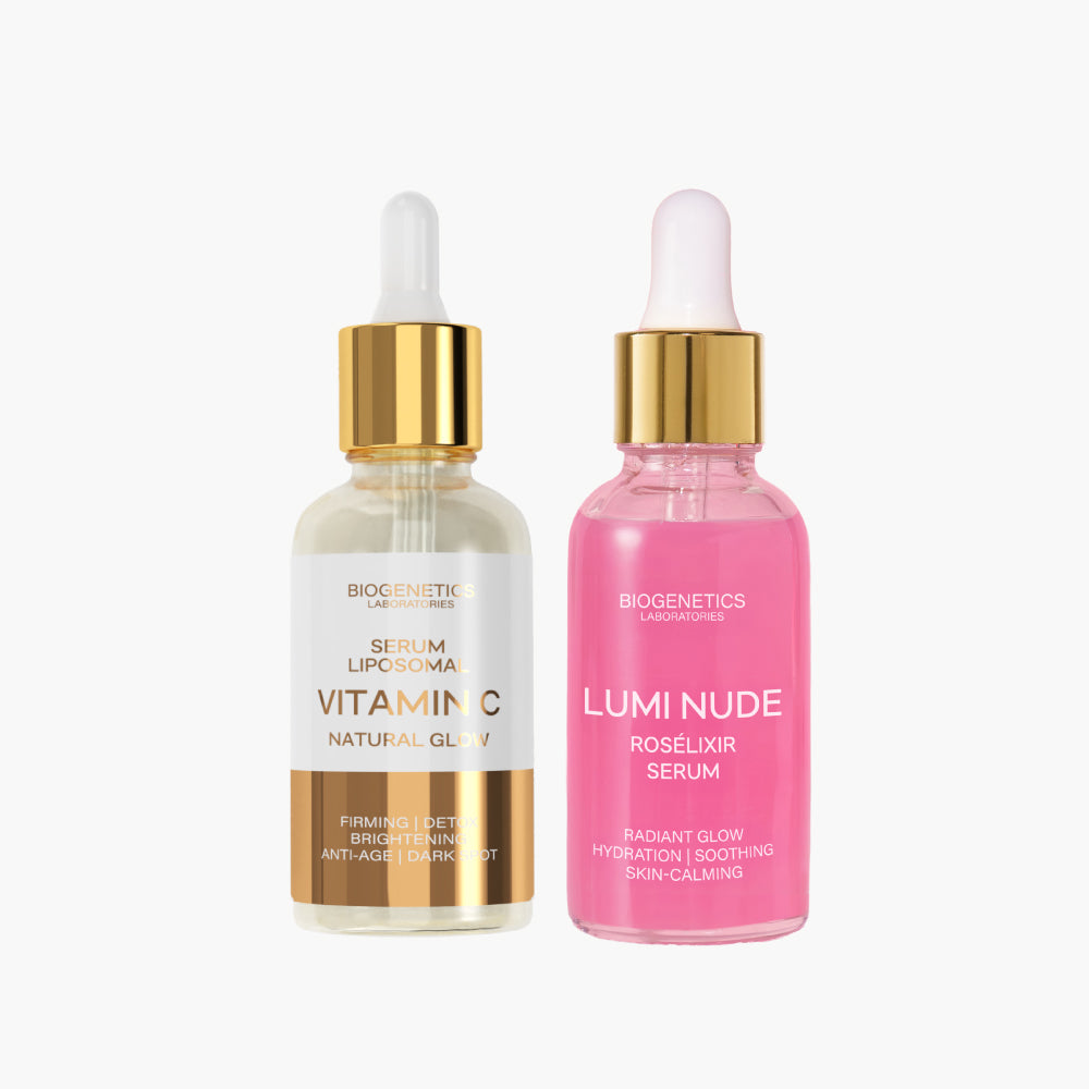 Pachet Biogenetics Ser Luminude + Ser Vitamin C