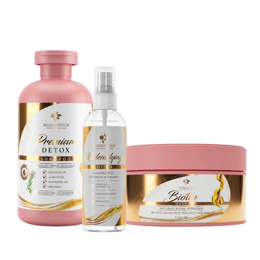 Sampon + Lotiune + Masca Biogenetics