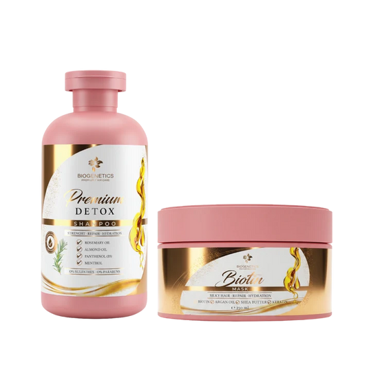 Biogenetics Detox Shampoo + Masca