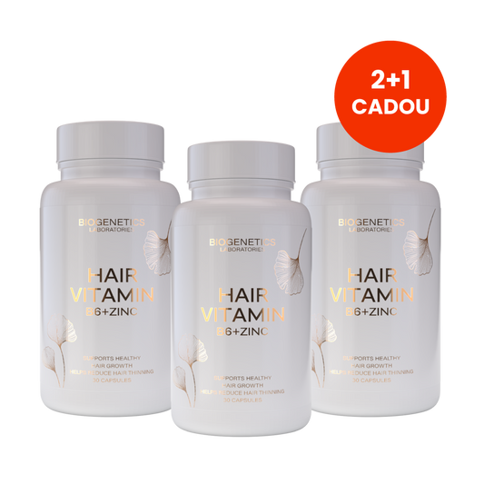 2 + 1 CADOU Biogenetics HAIR VITAMIN B6+zinc